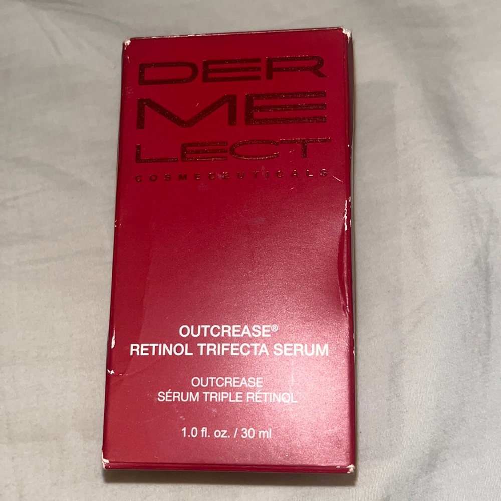 Dermelect cosmeceuticals out crease Retinol Trifecta Serum